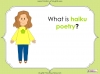 Spring Haiku Poetry Teaching Resources (slide 8/38)